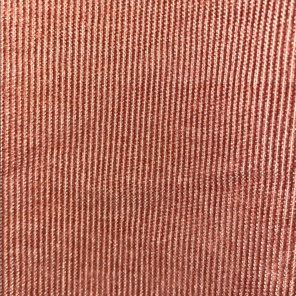 loft brown corduroy low rise pants - Picture 3 of 3